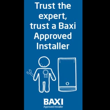 Baxi Approved Installer badge